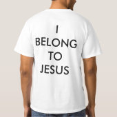 私はキリストWHOの強さによって…すべての事をしてもいいです Tシャツ (裏面)