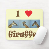 私はキリンを愛します マウスパッド (マウス)