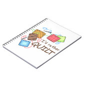 私はキルトを作りたい ノートブック (左側)