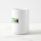 私はキングストン・ジャマイカが大好き コーヒーマグカップ (中央)