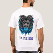 私はキング1 Tシャツ (裏面)