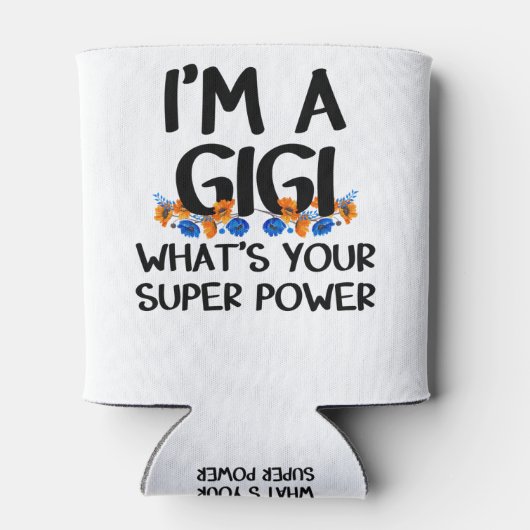 私はギギ何あなたの夕食の力は、クタおばあちゃん 缶クーラー (裏面)