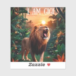 私はギギ素晴らし祖母の強い女性の友人 シール