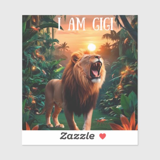 私はギギ素晴らし祖母の強い女性の友人 シール (シート)