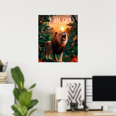 私はギギ素晴らし祖母の強い女性は成熟 ポスター (ホームオフィス)