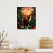 私はギギ素晴らし祖母の強い女性は成熟 ポスター (キッチン)