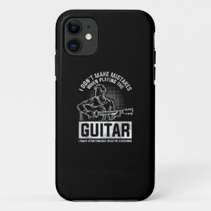 私はギターの時は遊間違わない iPhone 11 ケース