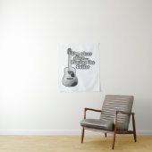 私はギターの遊方が優しい。黒と何 タペストリー (インサイチュ)