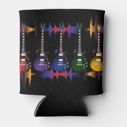 私はギタープレーヤーと一緒だ 缶クーラー (正面)