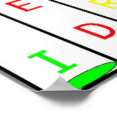 私はギター遊になりたい ポスター (角)