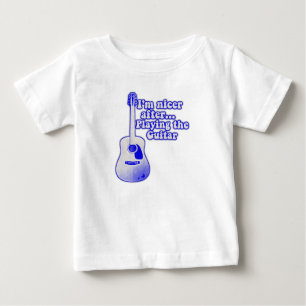 私はギター遊の方が優しい ベビーTシャツ