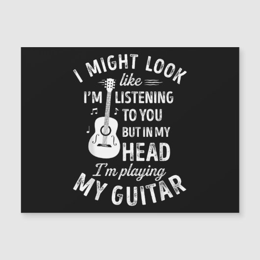 私はギタ君に似聞ているかもおもしろい知れない (正面)