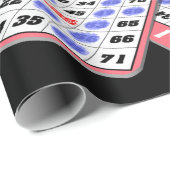 私はギフトの紙を包む私のビンゴを愛します ラッピングペーパー (ロールコーナー)