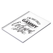 私はギャミ熱狂するー ノートブック (左側)