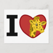 私はギラフェスが大好き ポストカード (正面)