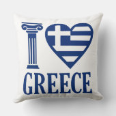 私はギリシャが大好きだ クッション (裏面)