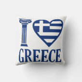 私はギリシャが大好きだ クッション (裏面)