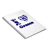 私はギリシャが大好きだ ノートブック (右側)