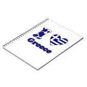 私はギリシャが大好きだ ノートブック (左側)