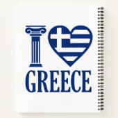 私はギリシャが大好きだ ノートブック (裏面)