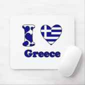 私はギリシャが大好きだ マウスパッド (マウス)