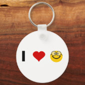 私はギーク キーホルダー (正面)