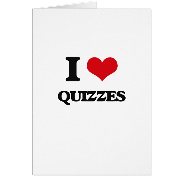 私はクイズを愛します (正面)