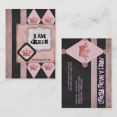 私はクイーンズビーの名刺 名刺 (正面/裏面)