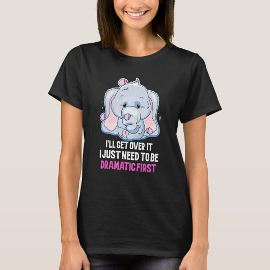 私はクイーンゾウ動物の値リストになる必要がある Tシャツ (正面)