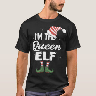 私はクイーン小妖精や小人クリスマスイブクリスマス小妖精や小人スクワッドCos Tシャツ