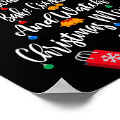 私はクッキーを食べてクリスマスMoviを見たい ポスター (角)