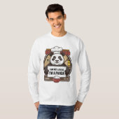 私はクマではなく、パンダだ Tシャツ (正面フル)