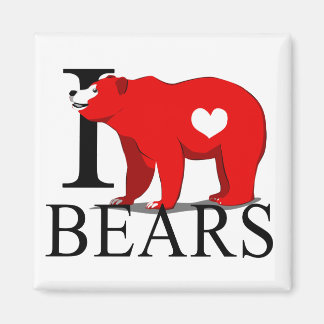 私はクマの磁石が大好き マグネット