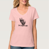 私はクマを選ぶ.... Tシャツ (正面)