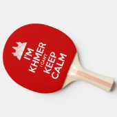 私はクメールよ落ち着いて保いない 卓球ラケット (横)