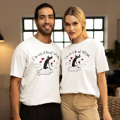 私はクラウドワインラブワおもしろいイン引用文 Tシャツ