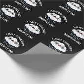私はクラウド保プンダークBGでおもしろいはできなかった ラッピングペーパー (角)