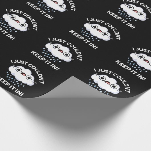 私はクラウド保プンダークBGでおもしろいはできなかった ラッピングペーパー (角)