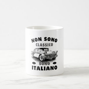 私はクラシックではない、私はイタリアン:ソノ・イタリアーノ コーヒーマグカップ