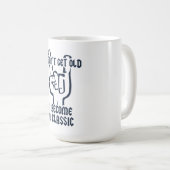 私はクラシック コーヒーマグカップ (正面右)