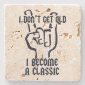 私はクラシック ストーンコースター (正面)