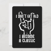 私はクラシック 招待状 (正面)