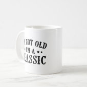 私はクラシックA コーヒーマグカップ (正面左)