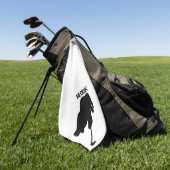 私はクラッシュ™ ゴルフタオル (グリーン)