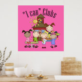 私はクラブでフィギュアのポスター2 ポスター (キッチン)