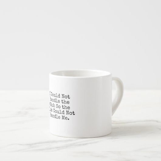 私はクラブエスプレッソのマグを扱うことができませんでした エスプレッソカップ (正面右)