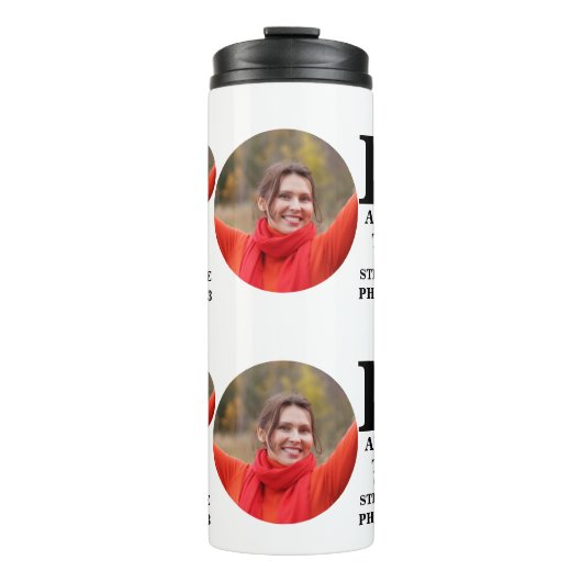 私はクリスチャンの写真バイブルの聖句を行うことができるすべてのこと タンブラー (正面)