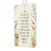 私はクリスチャン引用文の娘だ カーエアーフレッシュナー (左)