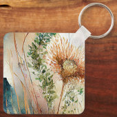 私はクリスチャン引用文の娘だ キーホルダー (裏面)