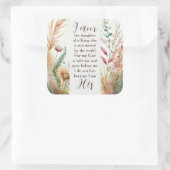 私はクリスチャン引用文の娘だ スクエアシール (バッグ)